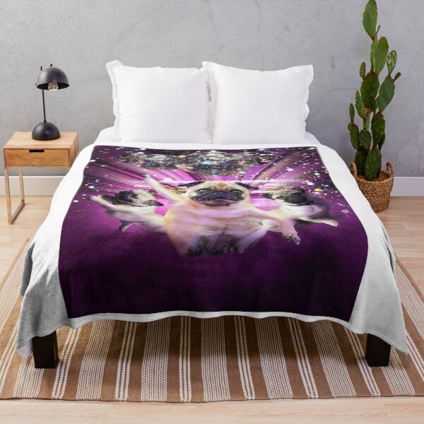 Item preview, Disco Pug Dogs - 70s Disco Pugs Rave designed and sold by SkylerJHill.