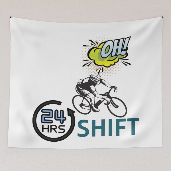 Item preview, Oh shift 24 hours designed and sold by dogcuddleralert.