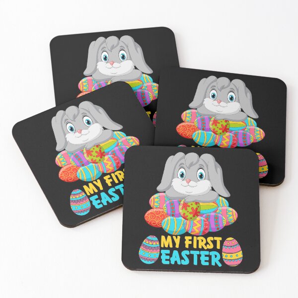 Item preview, My First Easter  Cute Easter Bunny Easter Eggs designed and sold by Renergie.
