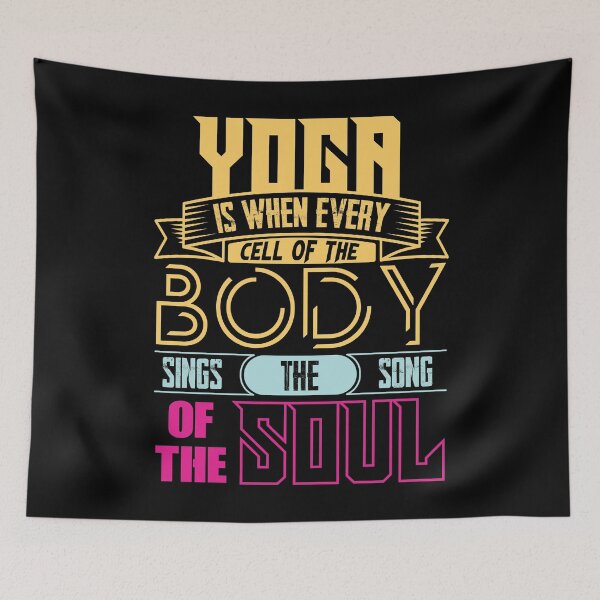 Item preview, Yoga is when every cell of the body sings the song of the soul. designed and sold by Beefytee.