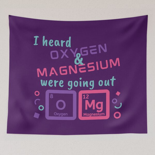 Item preview, I Heard Oxygen & Magnesium Were Going Out - OMG designed and sold by jadedscientist.