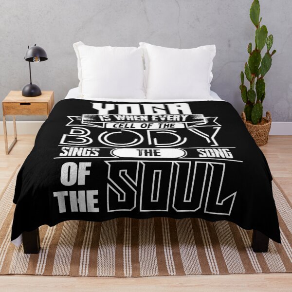 Item preview, Yoga is when every cell of the body sings the song of the soul. designed and sold by Beefytee.