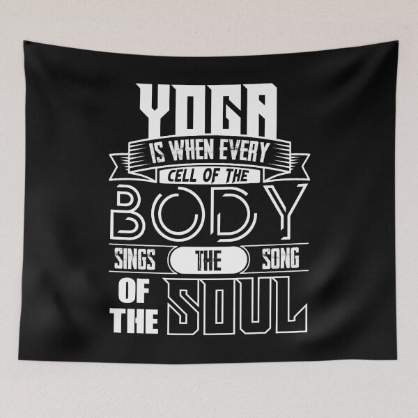 Item preview, Yoga is when every cell of the body sings the song of the soul. designed and sold by Beefytee.