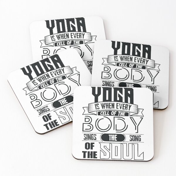 Item preview, Yoga is when every cell of the body sings the song of the soul. designed and sold by Beefytee.