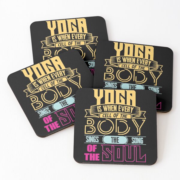 Item preview, Yoga is when every cell of the body sings the song of the soul. designed and sold by Beefytee.