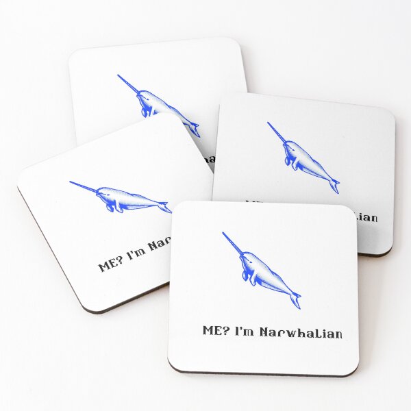 Item preview, Me? I'm Narwhalian designed and sold by Arctic-Teeshop.