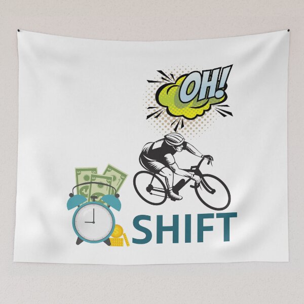 Item preview, Oh shift  designed and sold by dogcuddleralert.