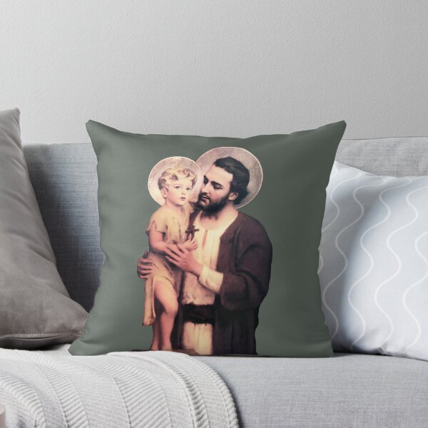 Item preview, Saint Joseph and baby Jesus - version 2 (transparent background design) designed and sold by Brasilia.