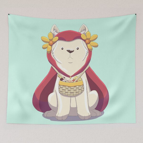 Item preview, Little Red Riding Doggo designed and sold by RaisedCrests.