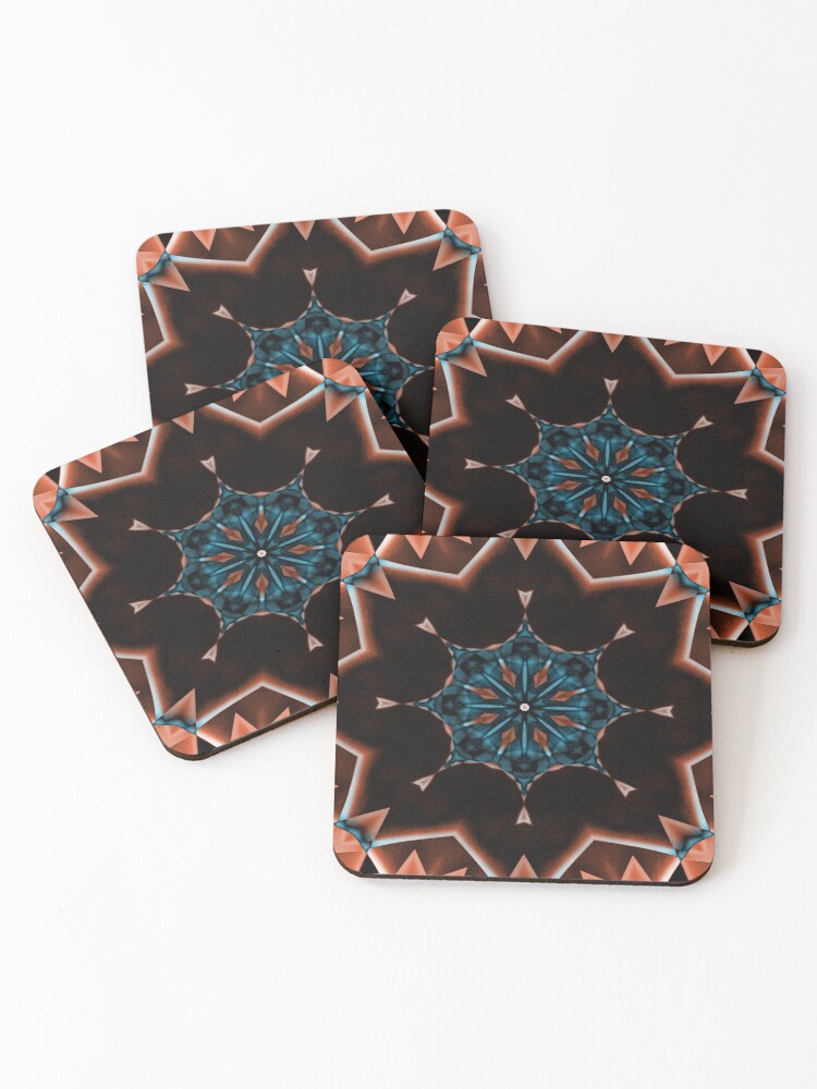 Thumbnail 1 of 5, Coasters (Set of 4), Smoke Design designed and sold by Ralad2021.