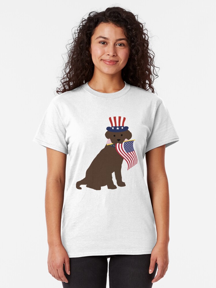 chocolate lab t shirt