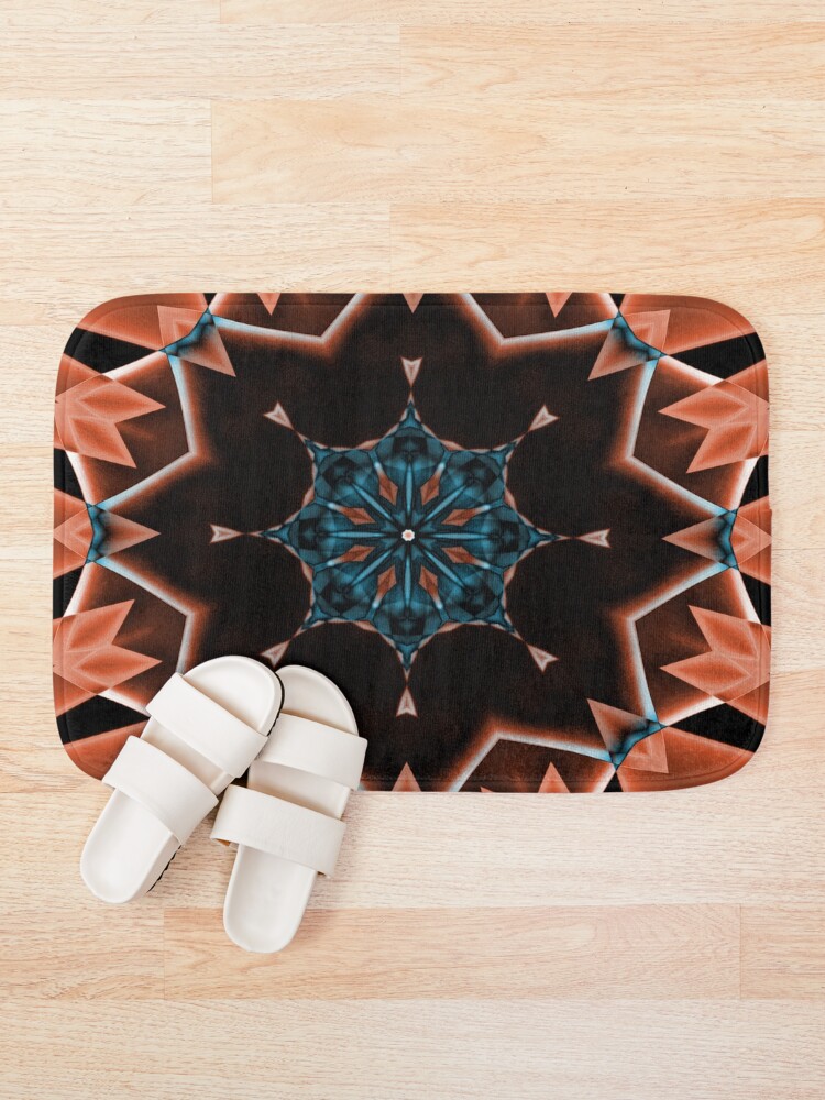 Thumbnail 1 of 6, Bath Mat, Smoke Design designed and sold by Ralad2021.