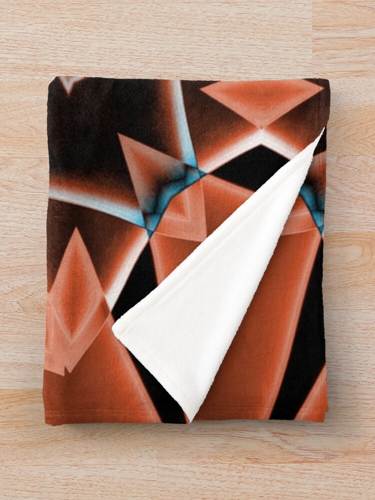 Thumbnail 3 of 6, Throw Blanket, Smoke Design designed and sold by Ralad2021.