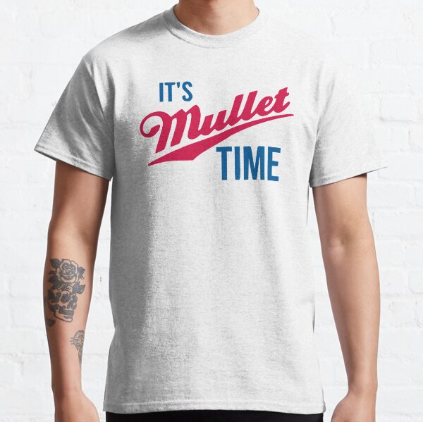It's Mullet Time, Funny Mullet  Classic T-Shirt