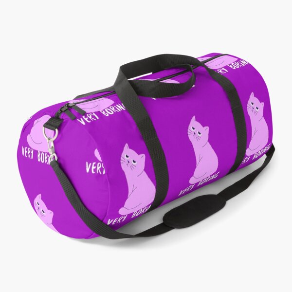 Item preview, Very Boring Cute Purple Cat Design designed and sold by boopsblunt.