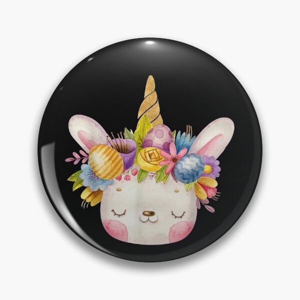 Artikelvorschau, Cute Easter Unicorn Bunny Face T-Shirt entworfen und verkauft von Phuctinh.