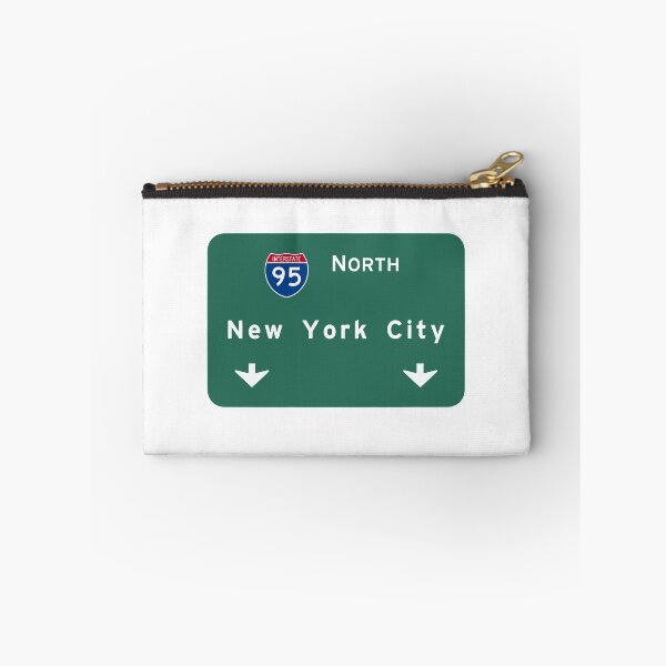 Item preview, New York City I-95 North Road Sign designed and sold by stuch.