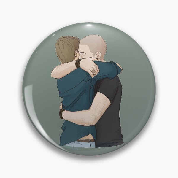 Item preview, they hugged, hard. designed and sold by navigatrixart.