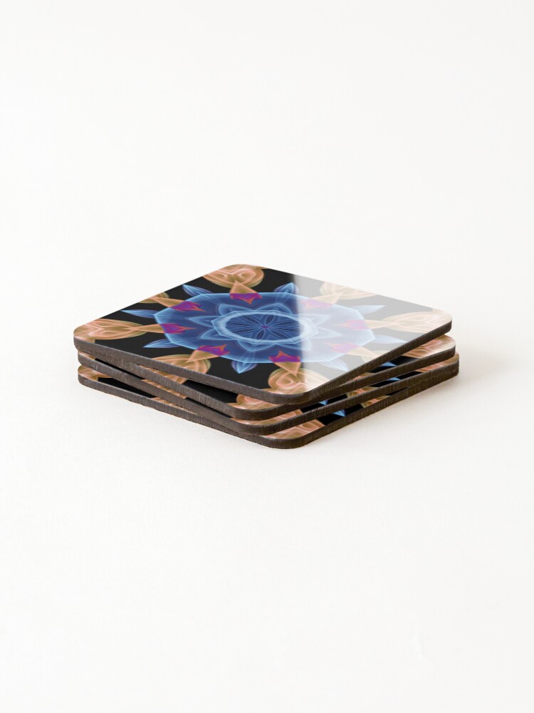 Thumbnail 4 of 5, Coasters (Set of 4), Smoke Design designed and sold by Ralad2021.