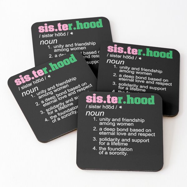 Item preview, Alpha 1908 Sisterhood Definition designed and sold by suppershirts.