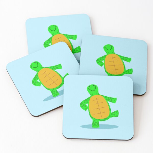 Item preview, Dancing green turtle designed and sold by jazzydevil.