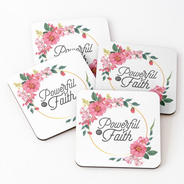 Item preview, JW Convention 2021 - POWERFUL BY FAITH designed and sold by KA DESIGNS.
