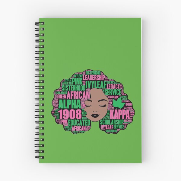 Item preview, Alpha 1908 Pink and Green Afro Hair designed and sold by suppershirts.