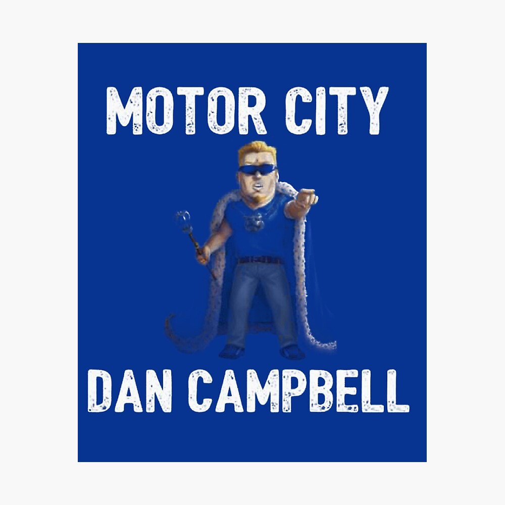 MCDC, Motor City Dan Campbell funny Football Kids T-Shirt for Sale by  quietcongresspe