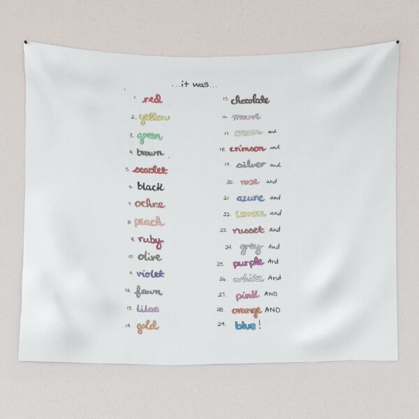 Item preview, Joseph and the Amazing Techicolor Dreamcoat - Colors designed and sold by ColourAndBrush.