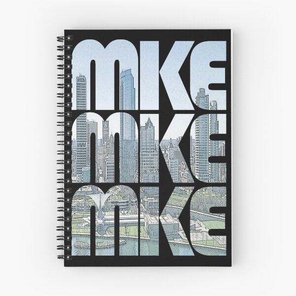 Item preview, Milwaukee, Wisconsin MKE Cityscape Repeating Pattern designed and sold by CrabbyLobster.