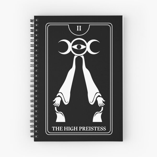 Item preview, The High Priestess - Recursive Tarot designed and sold by RecursiveDesign.