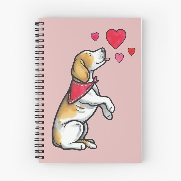 Item preview, Beagle love designed and sold by animalartbyjess.