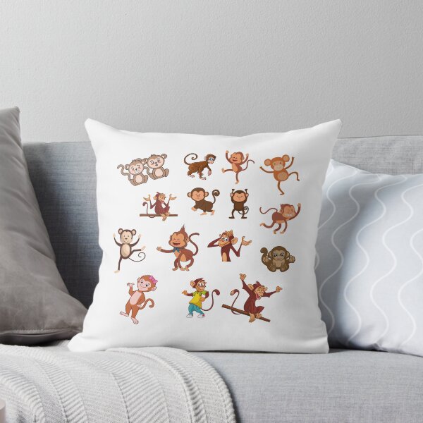 Item preview, Monkey Throw Blanket |Blankets For Kids (First Edition): designed and sold by TheShahinDesign.