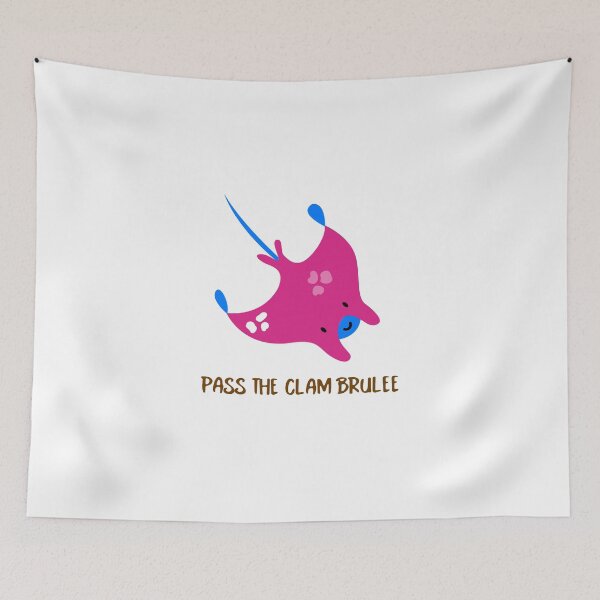 Item preview, Pass The Clam Brulee designed and sold by Arctic-Teeshop.