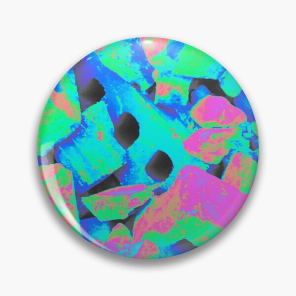Item preview, Neon Brick Pile, Texture for All Over Print designed and sold by 10pmCreations.