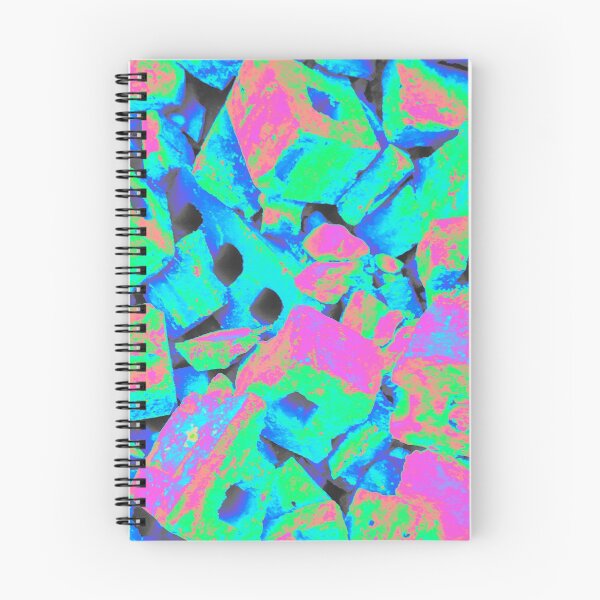 Item preview, Neon Brick Pile, Texture for All Over Print designed and sold by 10pmCreations.