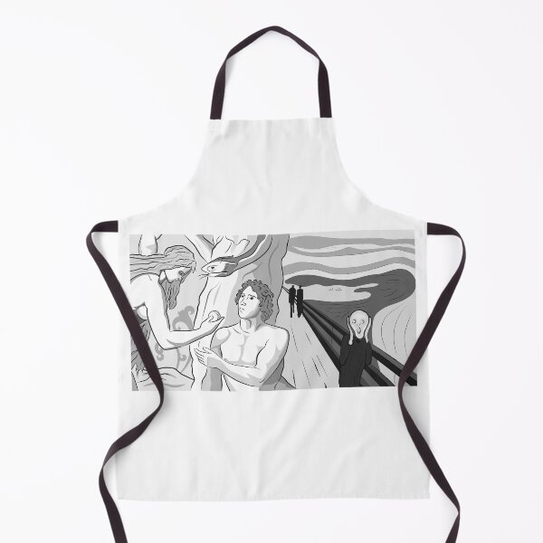 Item preview, Adam,Eve and The Scream (Edvard Munch) designed and sold by blackwolfpixels.