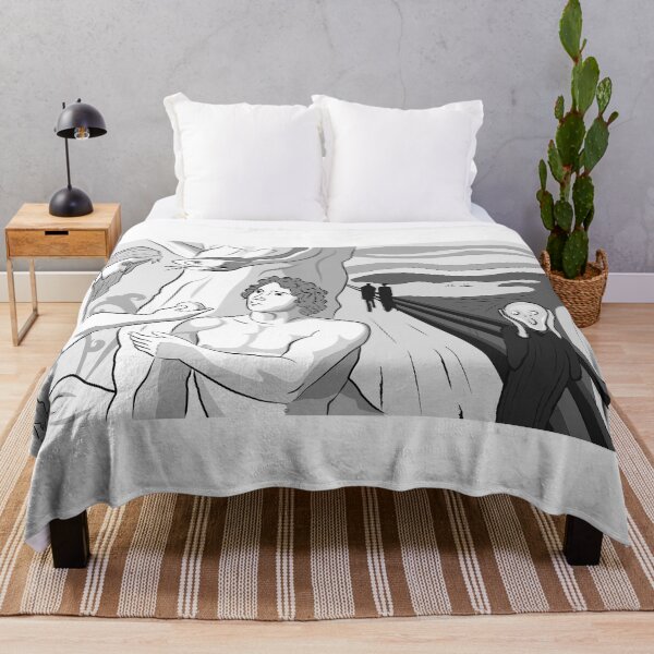 Item preview, Adam,Eve and The Scream (Edvard Munch) designed and sold by blackwolfpixels.