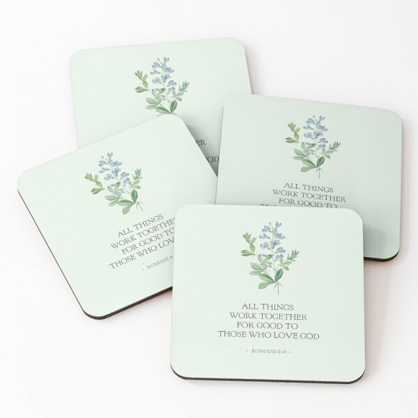 Item preview, All things work togher ROMANS 8:28 designed and sold by riccagarden.