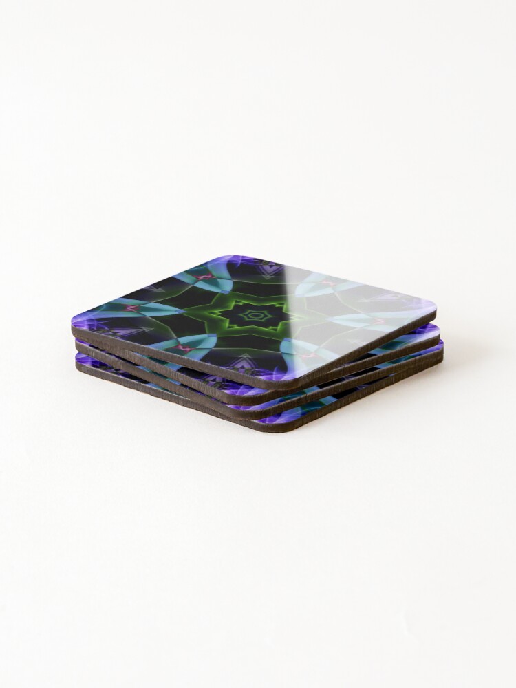 Thumbnail 4 of 5, Coasters (Set of 4), Smoke Design designed and sold by Ralad2021.