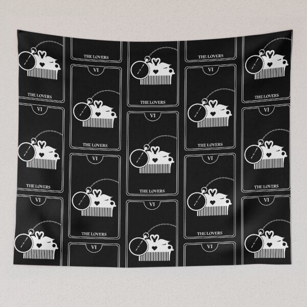 Item preview, The Lovers - Recursive Tarot designed and sold by RecursiveDesign.