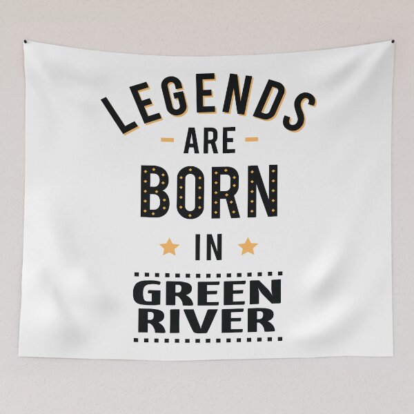 Item preview, Legends Are Born In Green River designed and sold by ProjectX23.