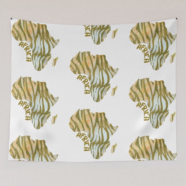 Item preview, Zebra stripes in Africa Continent designed and sold by HowreSketch.