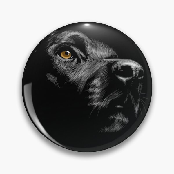 Item preview, Labrador - Hand Drawn Animal Portraits on Black Background Collection - Dog Face Head designed and sold by DetroitRebels.