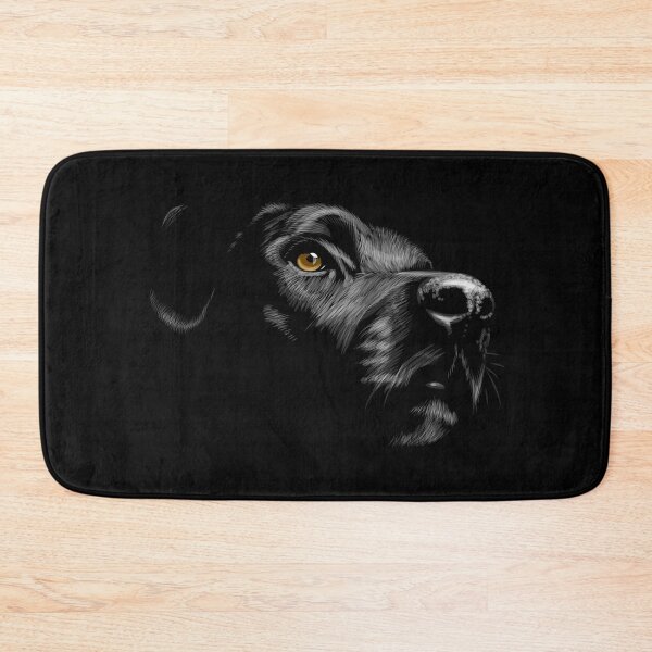 Item preview, Labrador - Hand Drawn Animal Portraits on Black Background Collection - Dog Face Head designed and sold by DetroitRebels.