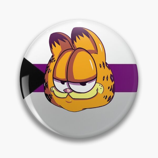 Item preview, Demisexual Garfield designed and sold by ByteGalaxies.