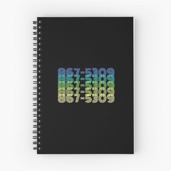 Item preview, 80s Music - 867-5309 - 1980s Famous Phone Number - Song Lyrics designed and sold by DesignByLeo.