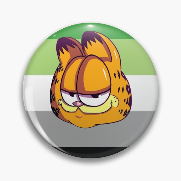Item preview, Aromantic Garfield designed and sold by ByteGalaxies.