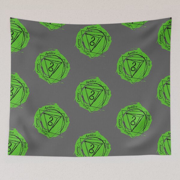 Item preview, Cunning, ambition, pride Green and Gray Snake designed and sold by AlexWolfDesigns.