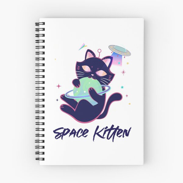 Item preview, Space Kitten designed and sold by LidaRayArt.
